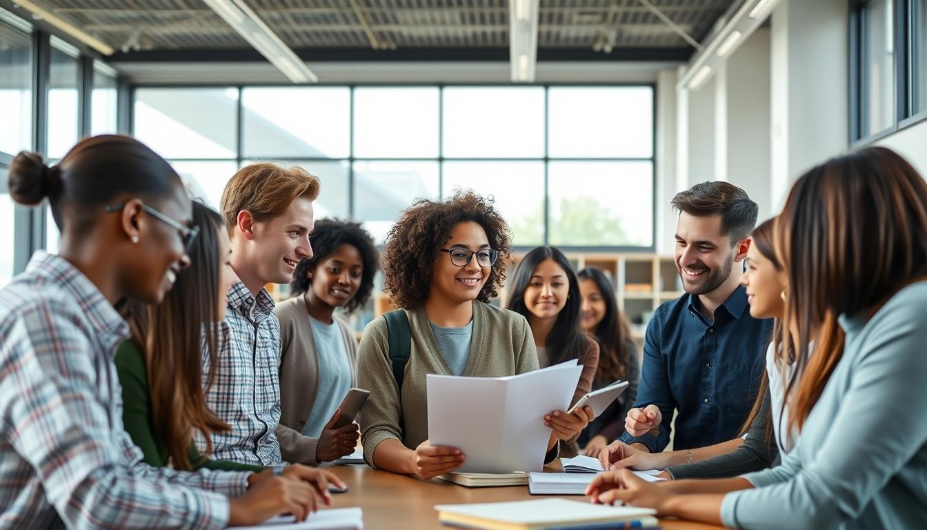 Students and educational resources in a modern learning environment